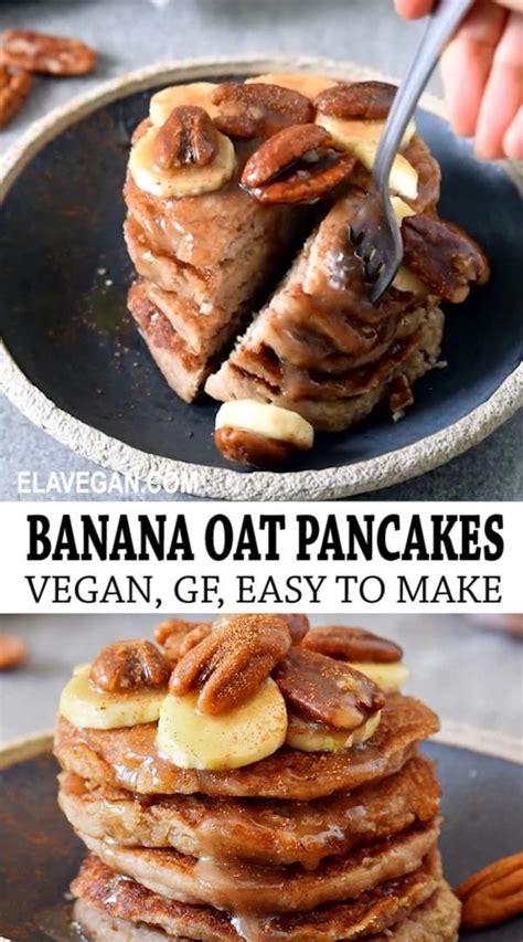 Vegan Banana Oat Flour Pancakes Artofit