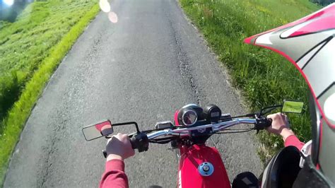 Simson S Enduro Przejazd Po Okolicy Youtube