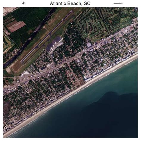 Aerial Photography Map of Atlantic Beach, SC South Carolina