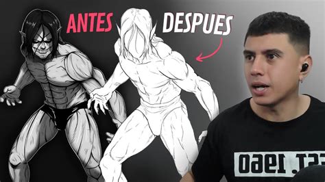 Y ESE TITÁN Corrigiendo dibujos de shingeki YouTube