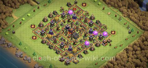 Base Th10 With Link Anti 3 Stars Max Levels Town Hall Level 10 Base