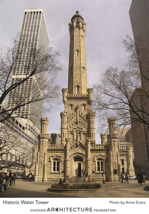 Chicago Water Tower Pumping Station 1869 By William W Boyington