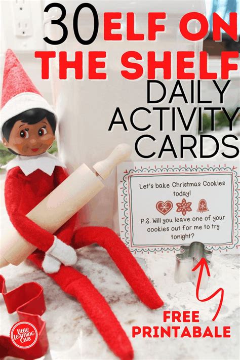 An Entire Month Of Elf On The Shelf Activities Easy Elf On The Shelf