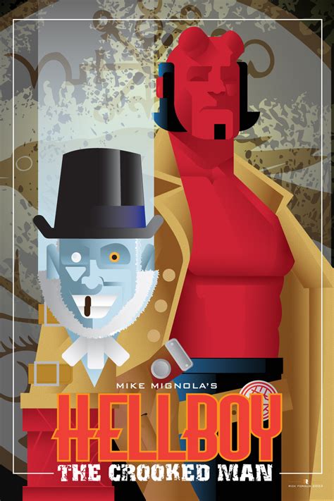 Hellboy: The Crooked Man | Poster By Rick Forgus