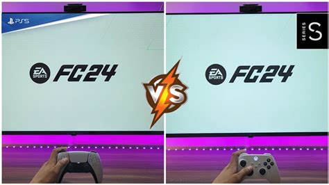 EA FC24 (PS5 Vs Xbox Series S) - YouTube