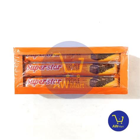 Jual Superstar Wafer Triple Chocolate Pcs X Gram Shopee Indonesia