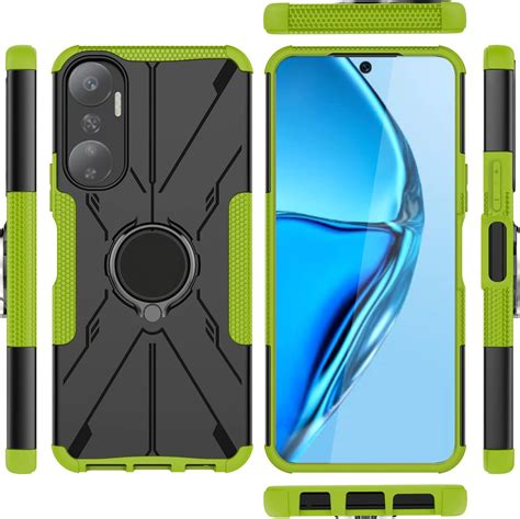 Amazon Kukoufey Case For Infinix Hot 20 4G Case Cover 360Rotatable Kickstand Dual Layer