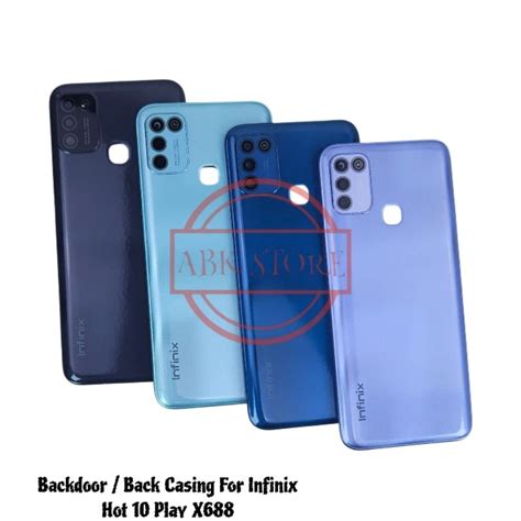 Jual Backdoor Backcover Back Casing For Infinix Hot Play X Tutup Belakang Housing