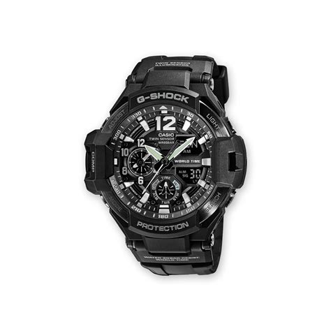 Montre Casio G Shock Homme Cadran Noir Ga 1100 1aer Mes Bijouxfr