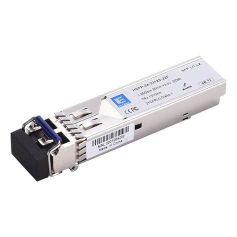 Optical Transceiver 1000BASE LX SFP 1310nm 10km Hi Optel HSFP 24 3312S