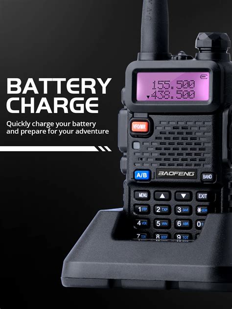 Baofeng UV 5R Walkie Talkie CB Radio Station Transceiver VHF UHF