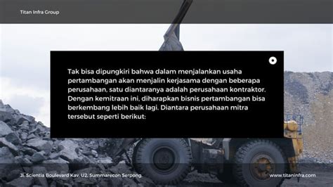 Daftar Kontraktor Tambang Terbesar Di Indonesiapdf