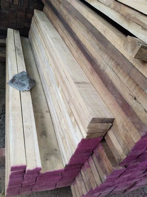 Rectangular Ghana Teak Wood For Furniture Thickness 0 3125 Inch At