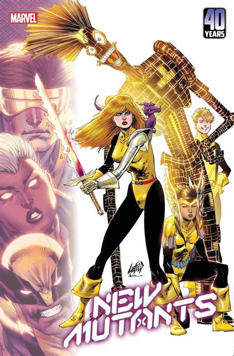 Rob Liefeld Returns To New Mutants For 40th Anniversary Variant Cover