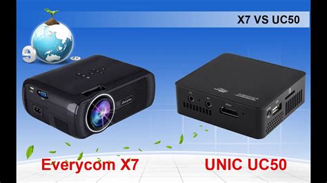 Everycom X7 VS UNIC UC50 - YouTube