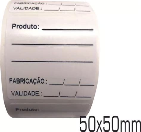 Etiquetas Validade Congelamento Bopp Linhas Frete Gr Tis