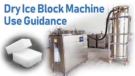 Useful Complete Guidance For Using Dry Ice Block Machine YouTube