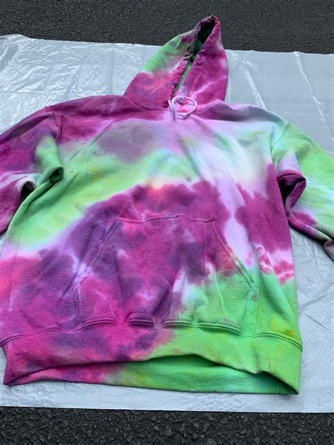 Handmade Tie Dyed Sweatshirt Etsy