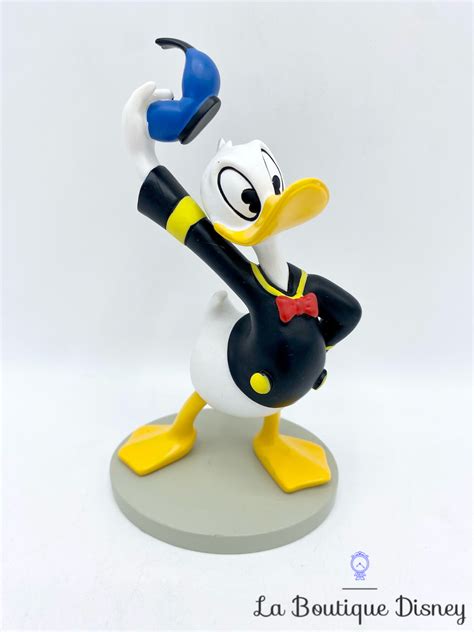 Figurine résine Donald Duck Disney Hachette Mickey Donald Cie canard