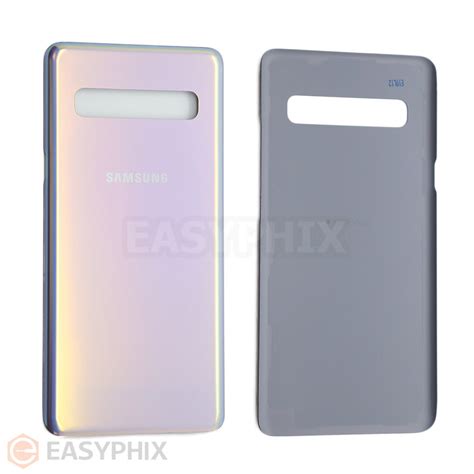 Back Cover For Samsung Galaxy S10 5g G977 [silver]