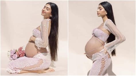 Alanna Pandey takes maternity fashion to new heights in latest ...