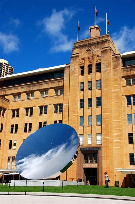 Front View Of The Museum Of Contemporary Art In Sydney Australia