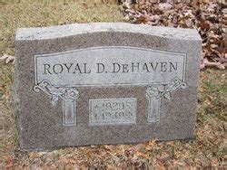 Royal D Dehaven M Morial Find A Grave