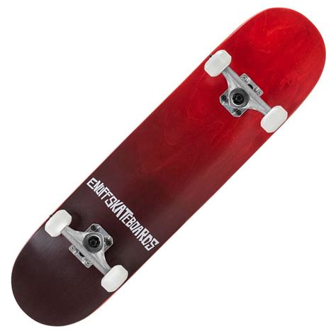 Enuff Skateboards Fade Red Complete Skateboard 775 X 31