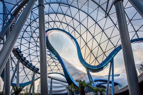 Grimshaw Completes Roller Coaster Attraction At Shanghai Disney Resort