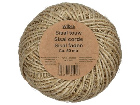 Sisal Touw Meter Kopen Wibra Belgi Dat Doe Je Goed