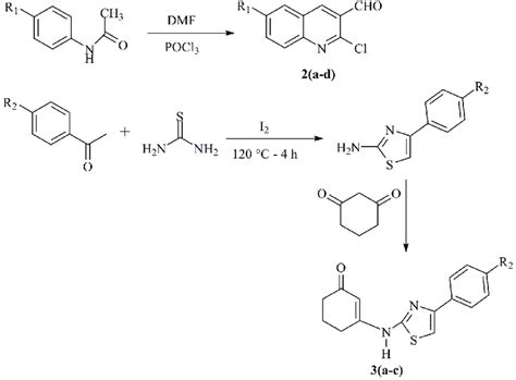 Scheme 2 Synthetic Pathway For The Intermediates 2a D And 3a C