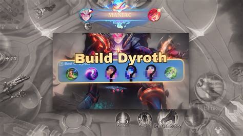 Build Dyroth X Combo Build Tersakit Dyroth Youtube