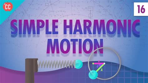 Simple Harmonic Motion Crash Course Physics 16 Youtube