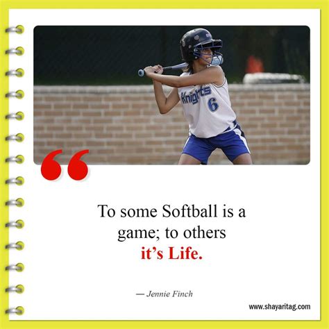 Best Inspirational Softball Quotes - shayaritag