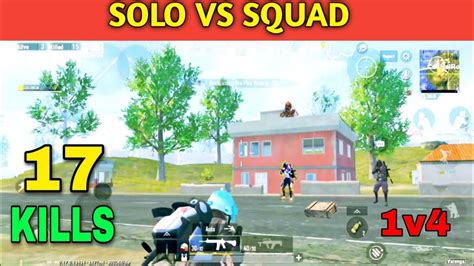 17 Kills Solo Vs Squad Pubg Mobile Lite Gameplay Full Rush