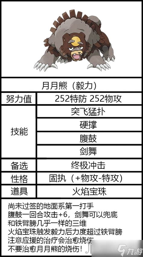 《宝可梦朱紫》太晶坑月月熊配置推荐宝可梦朱紫九游手机游戏