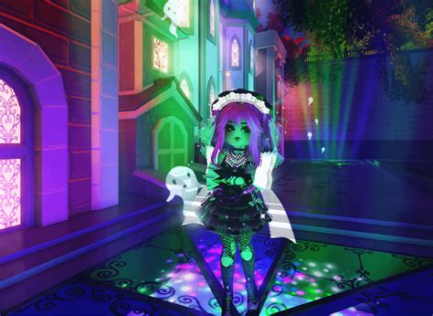 i tried a neon punk outfit : r/RoyaleHigh_Roblox