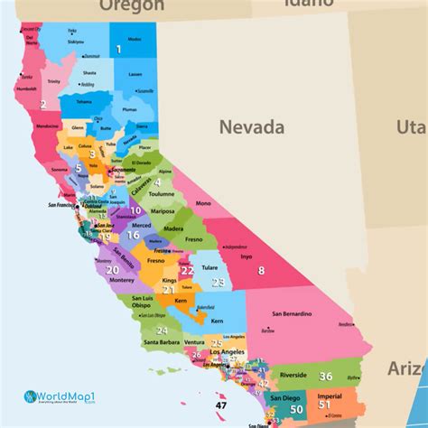 California County Map County Map California Map California City | Porn ...