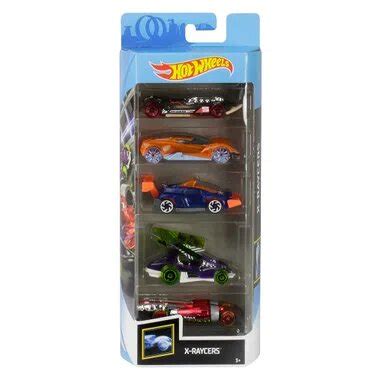 Pack Carrinho Hot Wheels X Raycers Mattel Toyshow Tudo De Marvel DC Netflix Geek