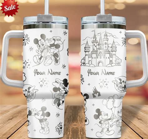 Disney Stanley Gravierter Becher Mickey Und Minnie Liebhaber Becher