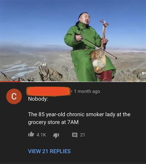 Found On A Mongolian Throat Singing Video Gag