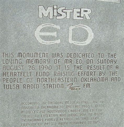 Mister Ed 1949 1970 Find A Grave Memorial