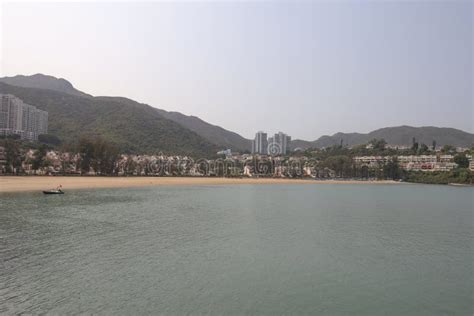 The Tai Pak Beach At Discovery Bay Lantau Island Hong Kong 16 March