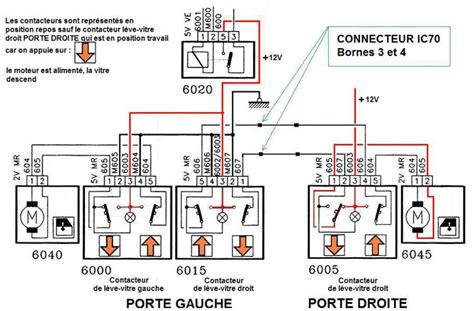 Schema Electrique Leve Vitre Partner Combles Isolation