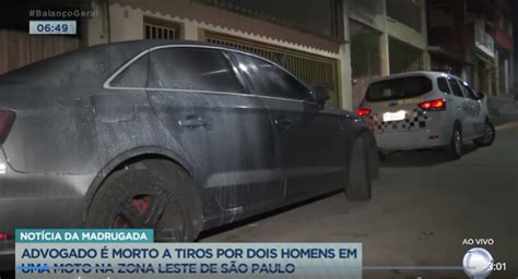 Deu na TV Advogado itororoense é morto por dupla em moto na zona leste