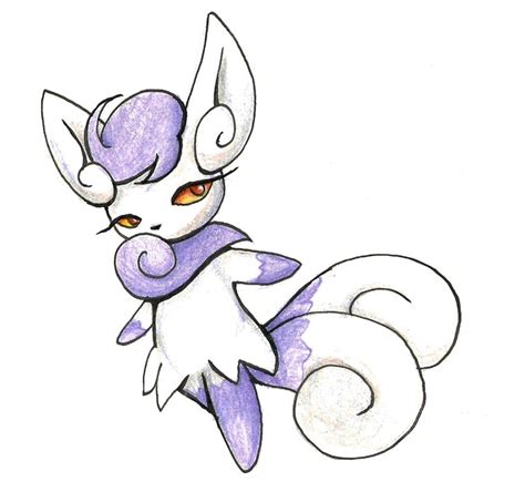 Meowstic Female by Edlynette on DeviantArt