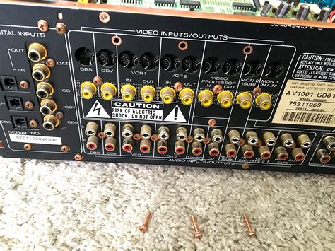 Preamplificador Philips AV-1001 Inside - Reviews - HiFi Chile