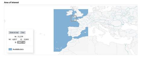 Selected geographical zone. | Download Scientific Diagram