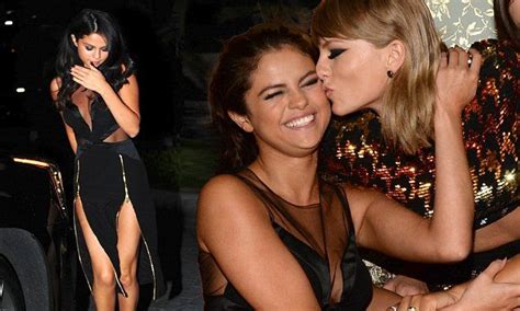 Taylor Swift Kisses Selena Gomez As She Celebrates Triple Vmas Win