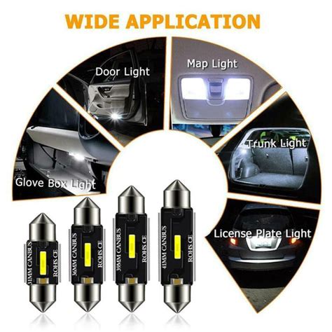 Jual Lampu Led C W C W Canbus Chipset Plafon Mobil Kabin Heatsink